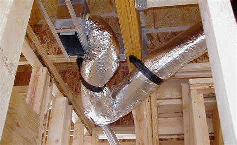 how to install flex duct